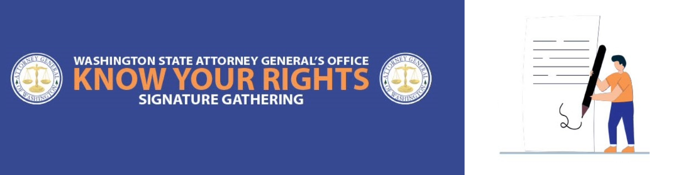 know your rights signature gathering